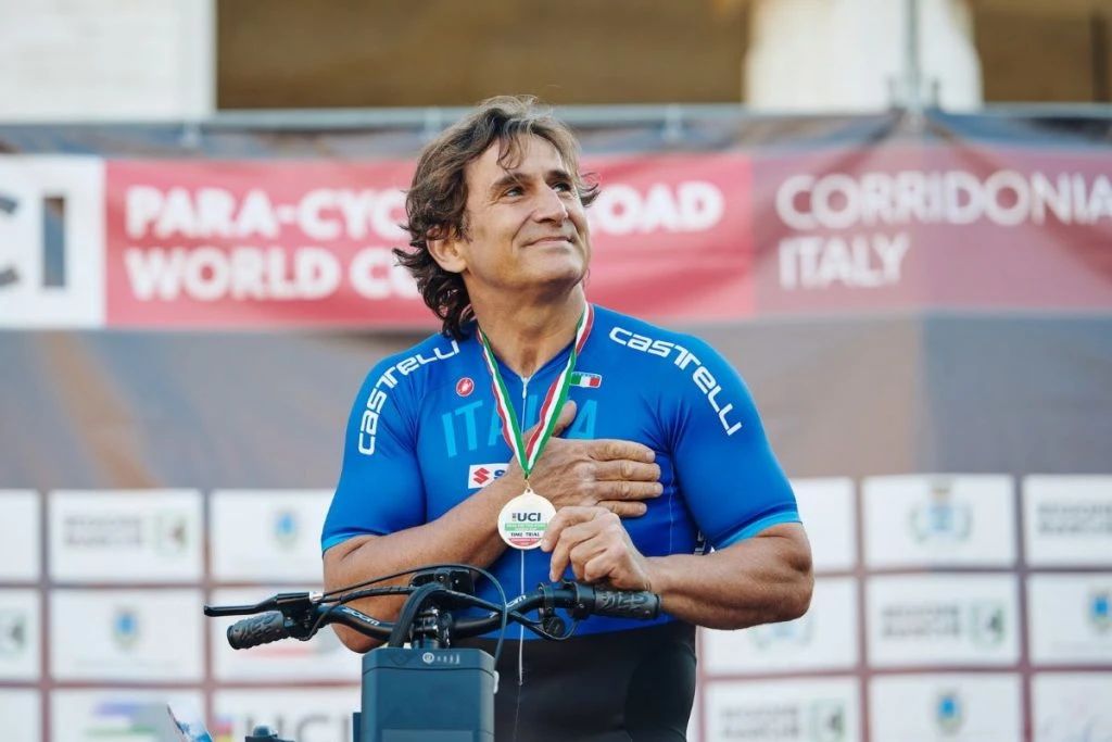 Alex Zanardi in competizione sportiva