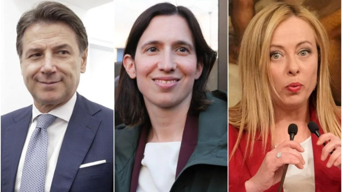 Grafico sondaggio politico centrodestra e opposizione in Italia