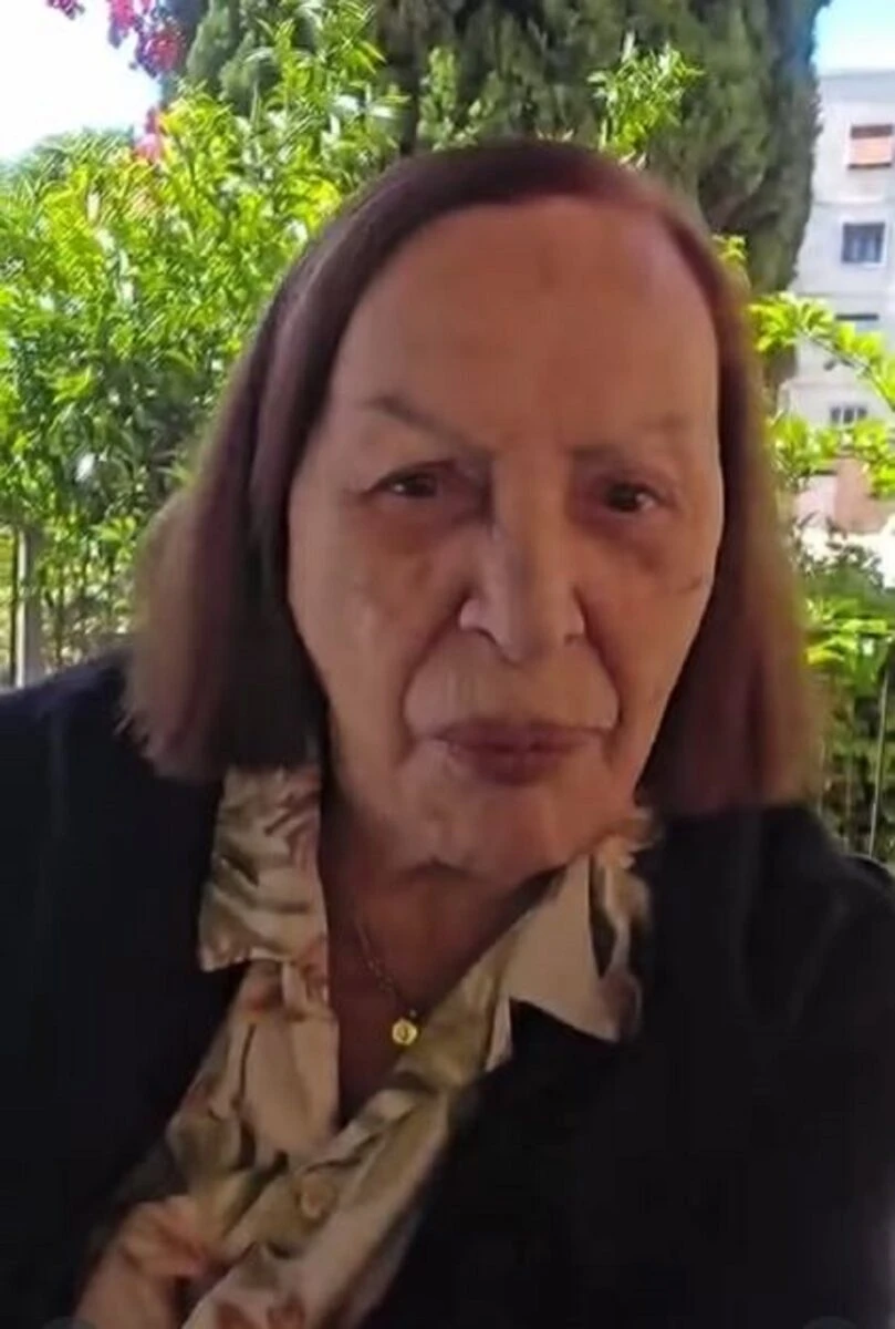 Maria Scicolone madre di Alessandra Mussolini