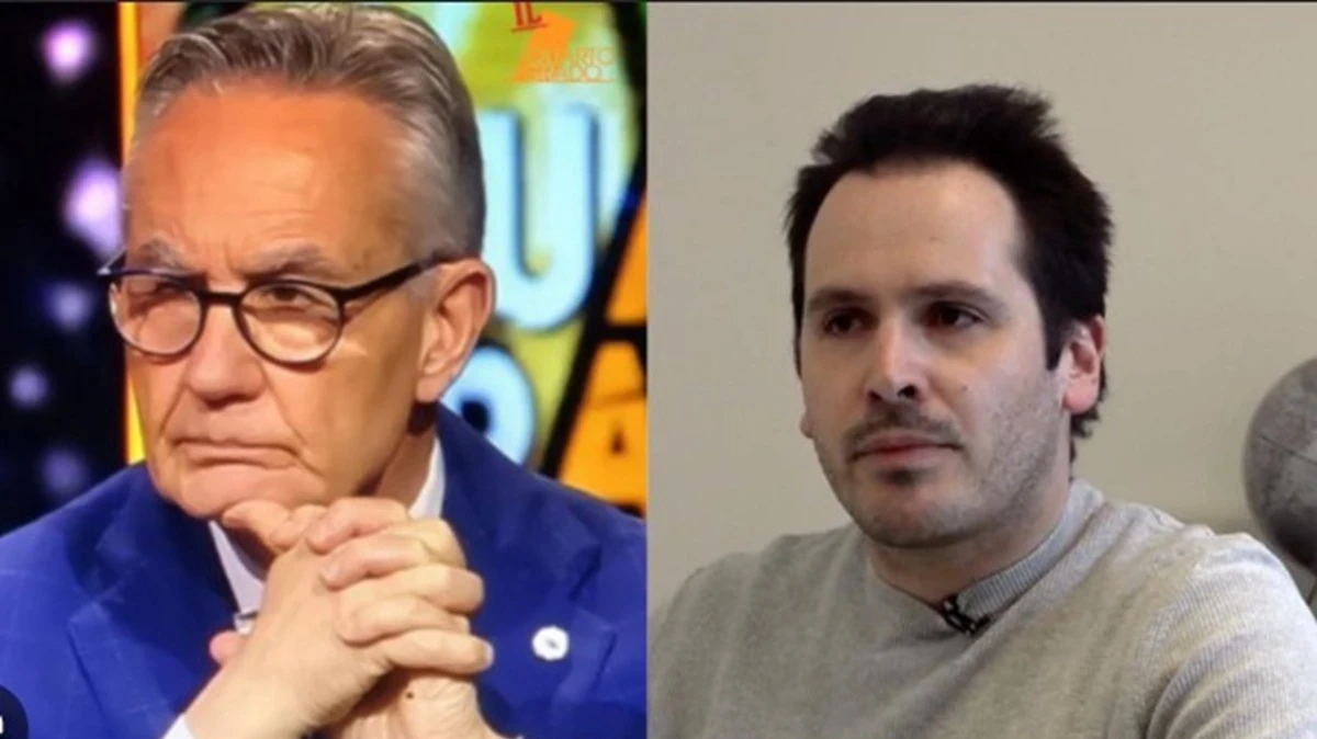 Il generale Luciano Garofano durante un intervento sul caso Garlasco