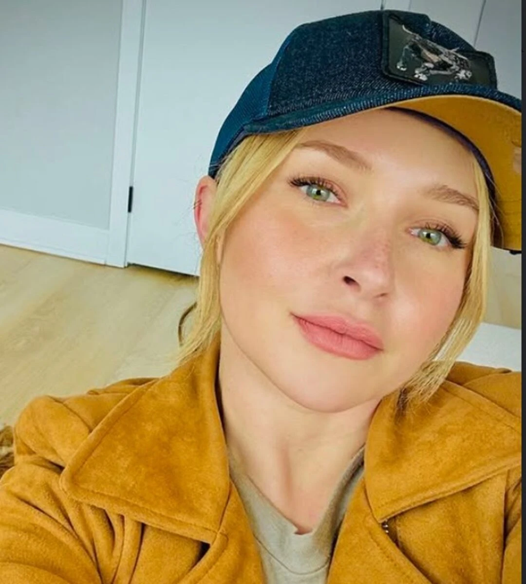 Hayden Panettiere in un set cinematografico