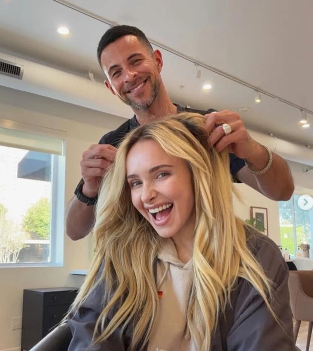 Ritratto di Hayden Panettiere sorridente