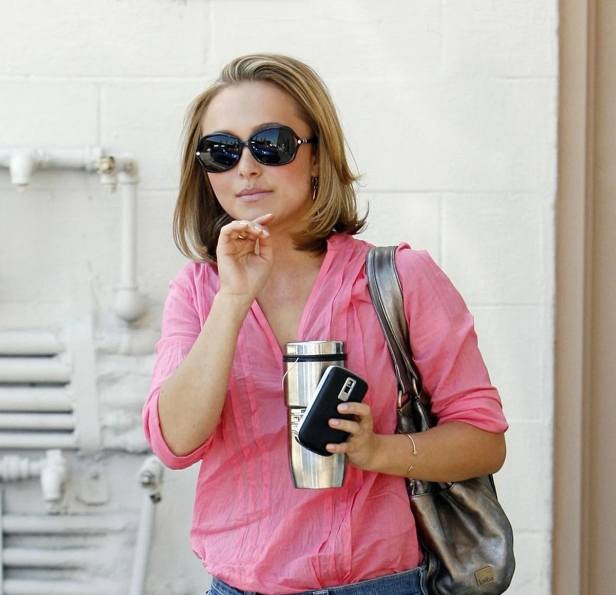 Hayden Panettiere durante una premiazione