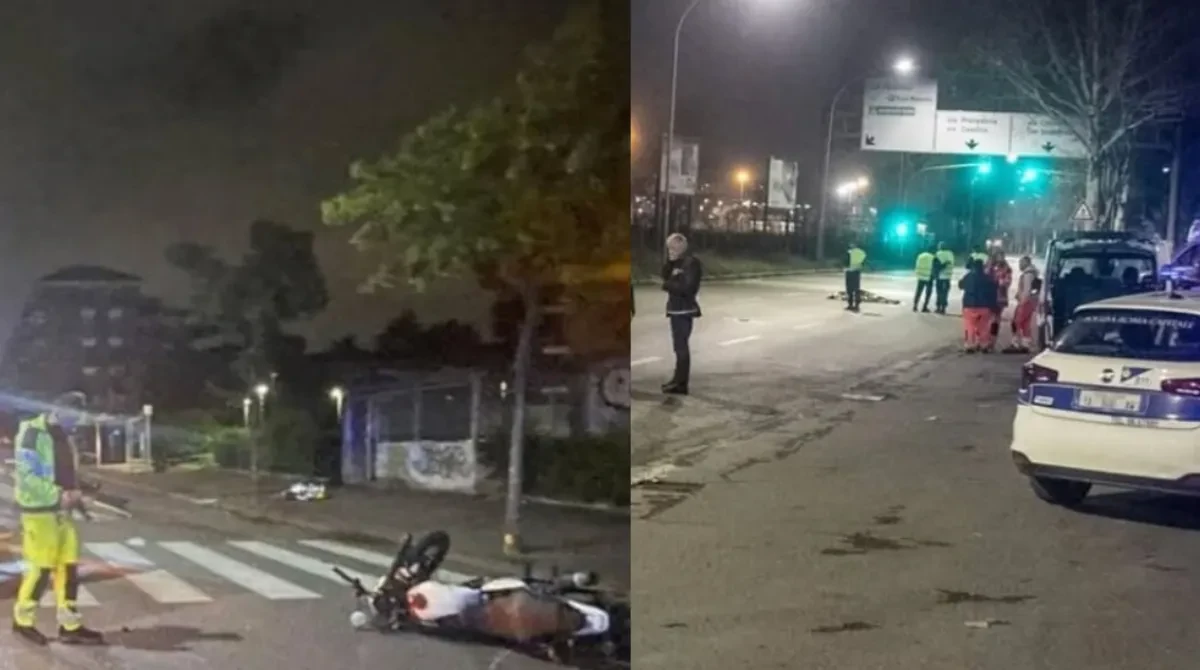 Incidente stradale mortale a Roma con due giovani motociclisti coinvolti