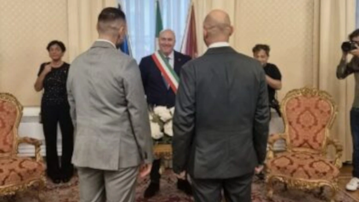 volto canale 5 sposato compagno