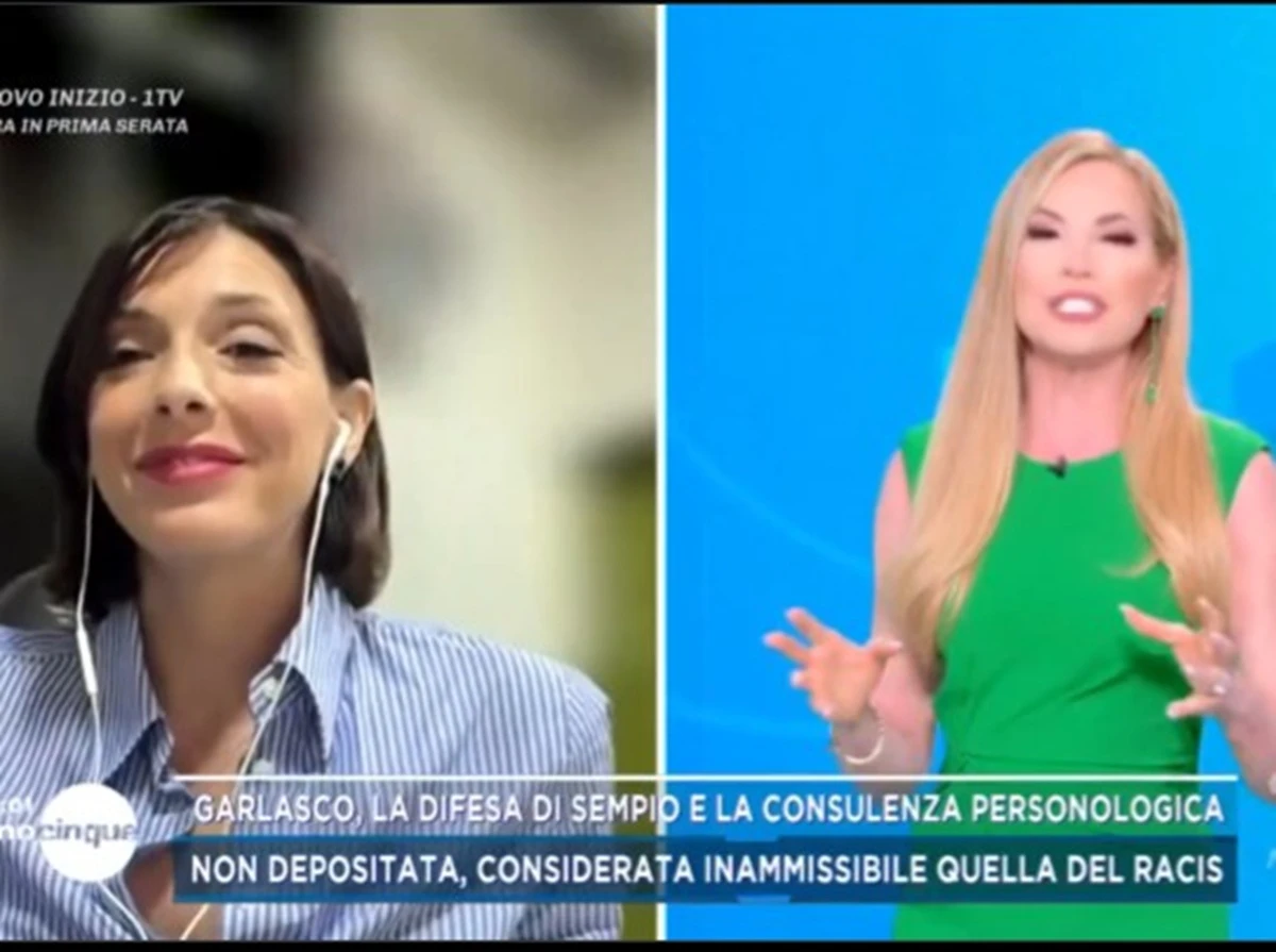 Federica Panicucci conduce Mattino Cinque