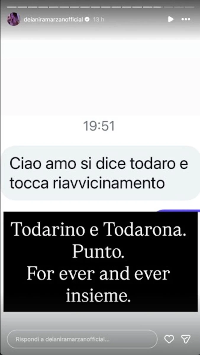 Raimondo Todaro con la compagna Giorgia Gagliano