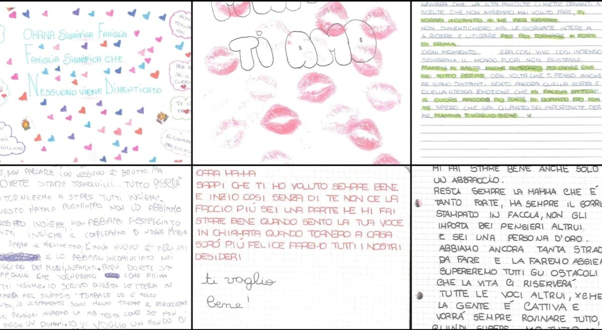 Lettere scritte dalle ragazze nella casa famiglia di Civitella Alfedena