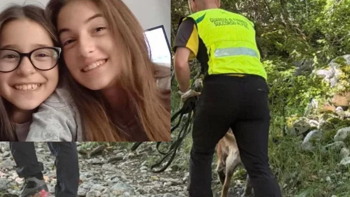 Boschi tra Civitella Alfedena e lago di Barrea dove si concentrano le ricerche delle sorelle