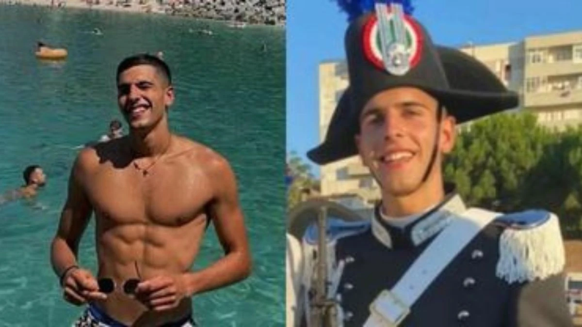 Marco Noviello in divisa da carabiniere