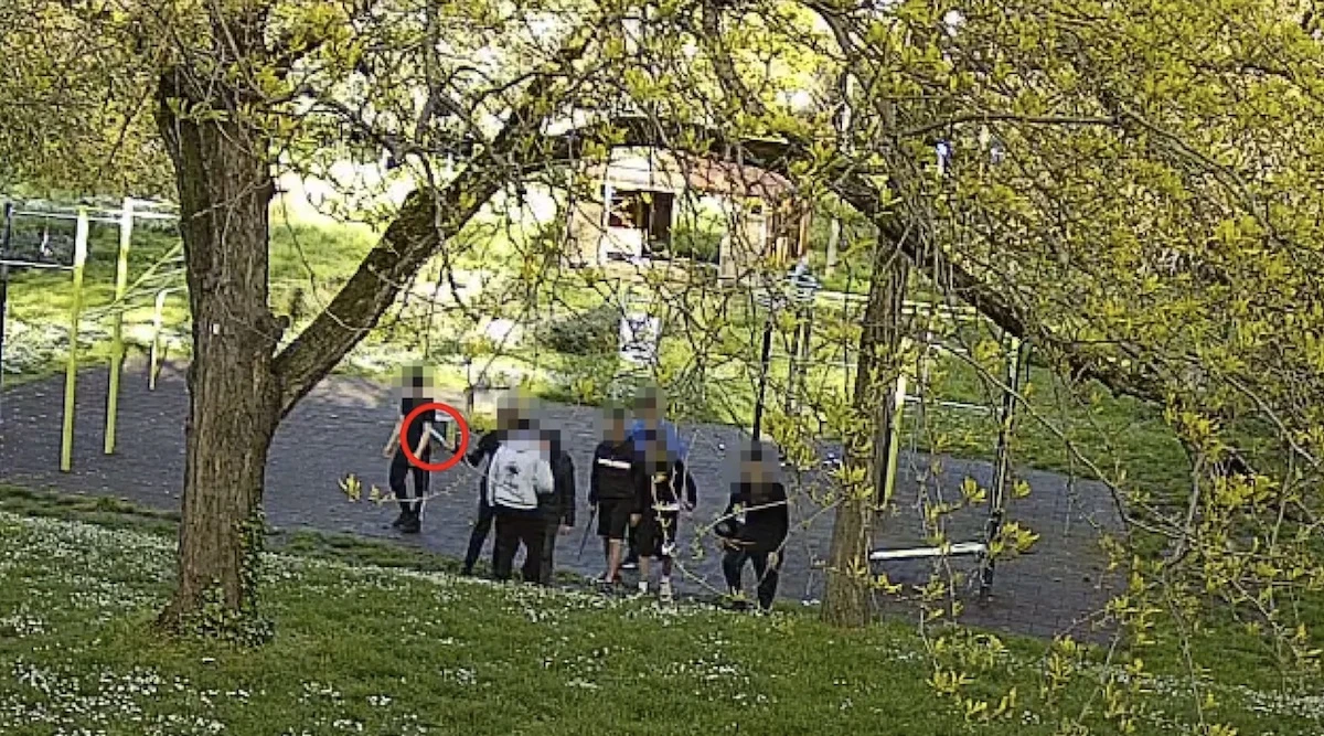 Aggressione a Cesena ripresa dalle telecamere di sorveglianza