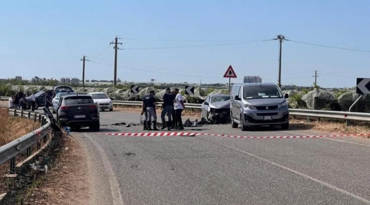 Incidente stradale tra Noicattaro e Capurso