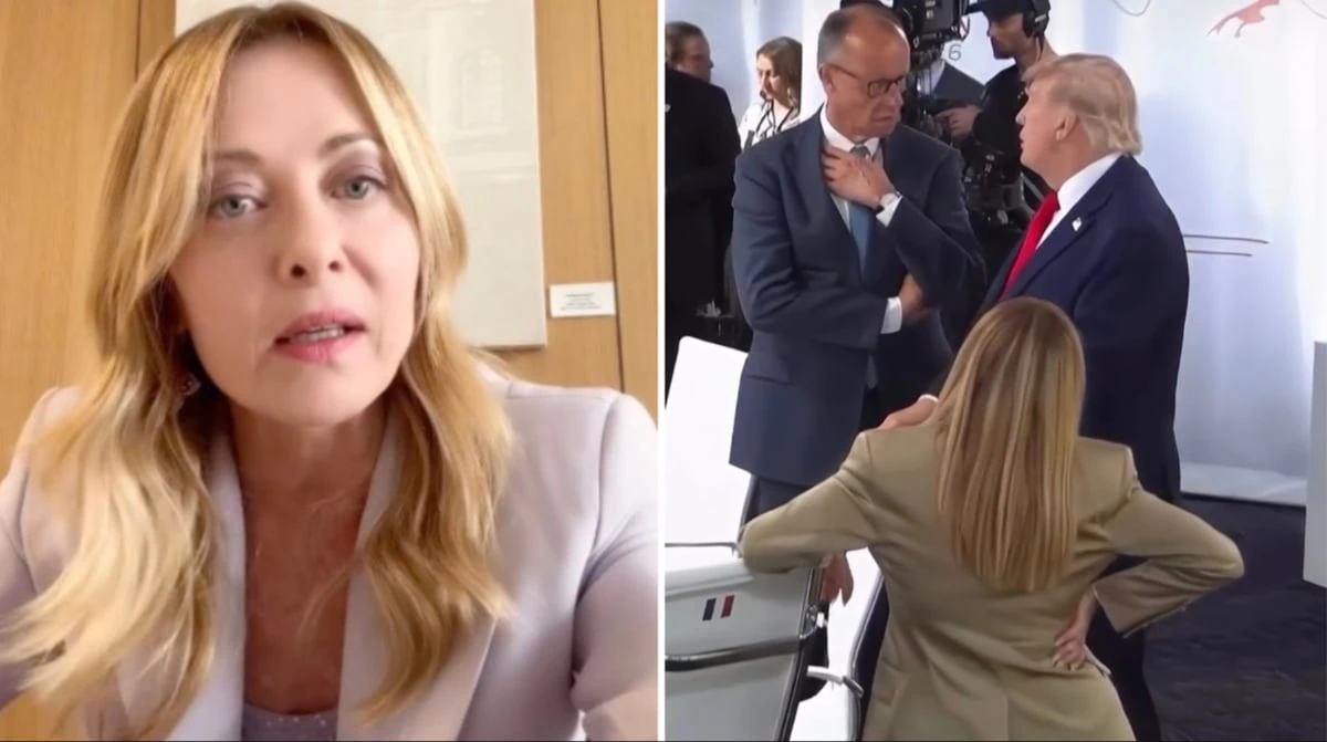 Giorgia Meloni e Donald Trump