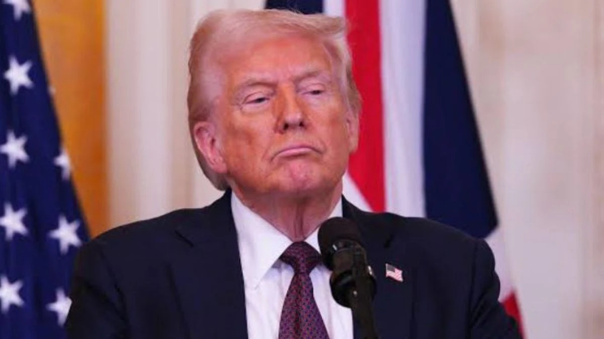 Donald Trump durante un discorso negli Stati Uniti