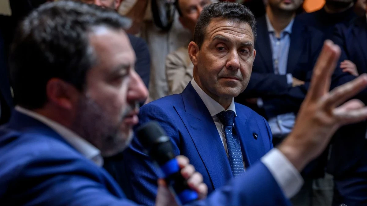 Roberto Vannacci e Matteo Salvini, confronto interno alla Lega