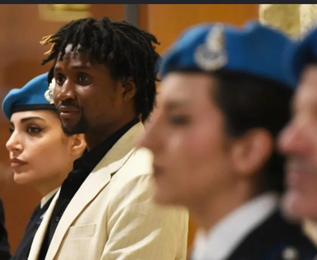 Louis Dassilva, imputato nel processo per omicidio