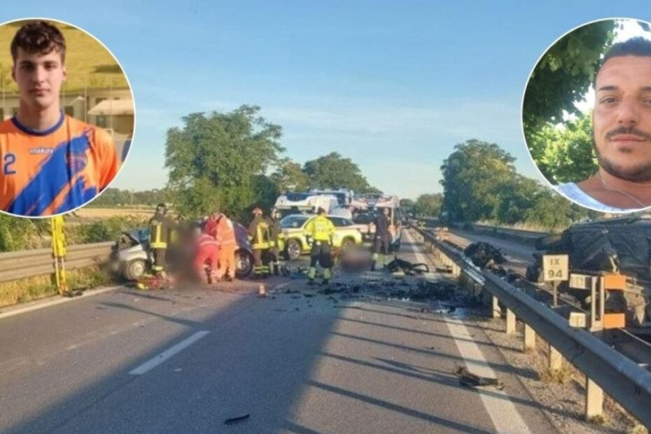 incidente mortale chi sono vittime
