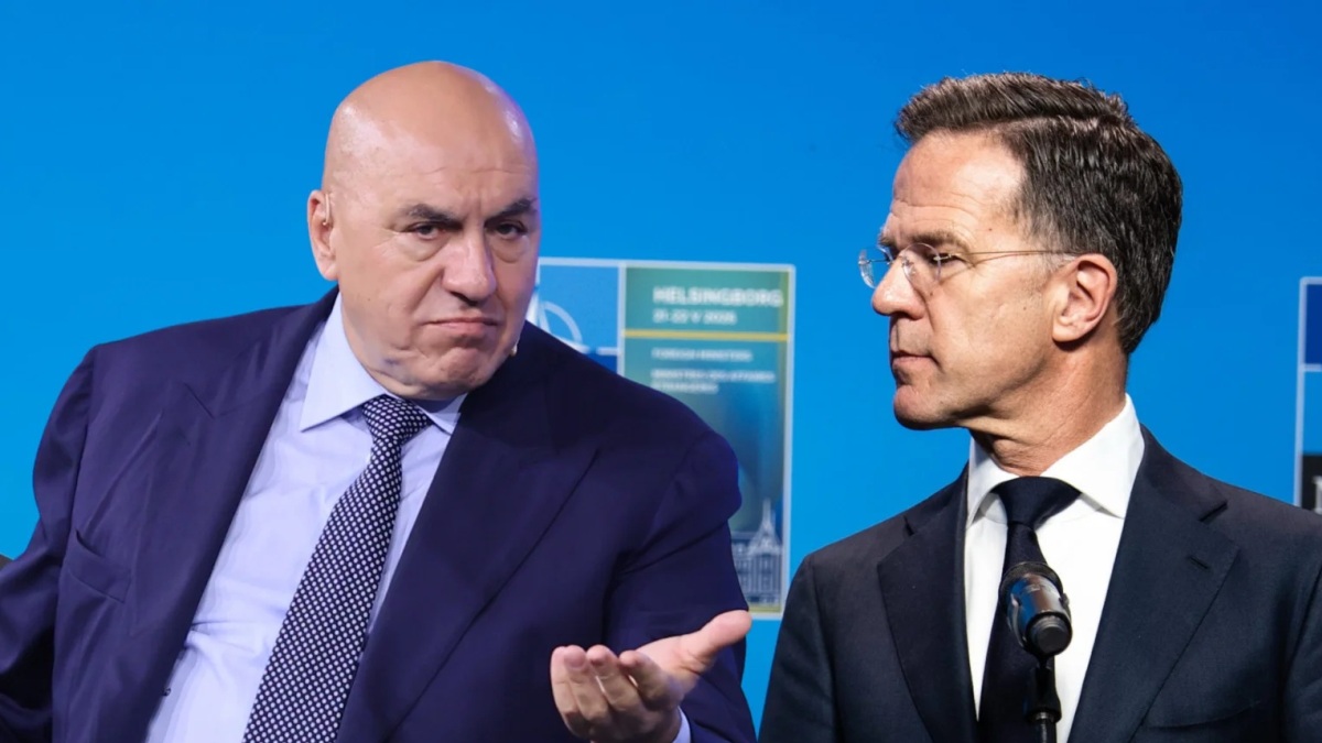 rutte nato caos guerra iran
