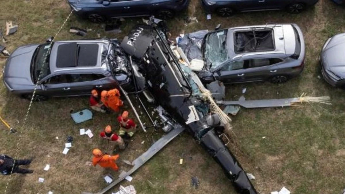 Due elicotteri coinvolti in uno scontro in volo a Rio de Janeiro