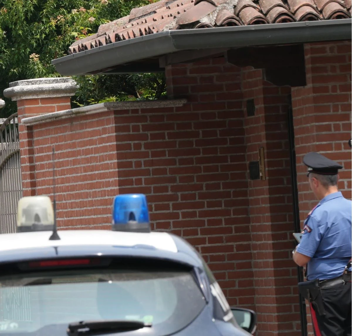 Carabinieri impegnati nelle indagini a Garlasco
