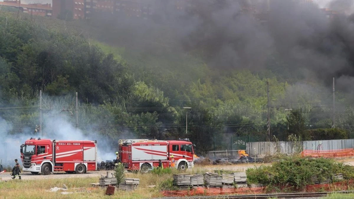 Esplosione nella fabbrica di fuochi artificiali a Sant'Anatolia di Borgorose