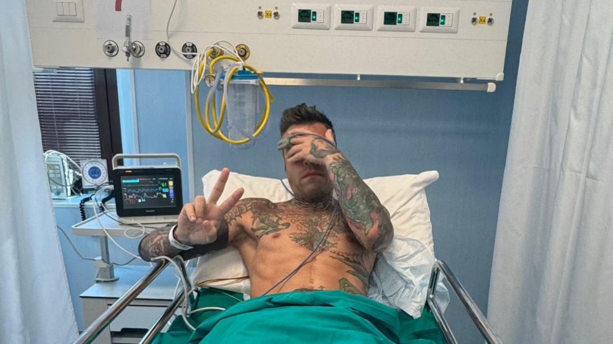 fedez ospedale preoccupante