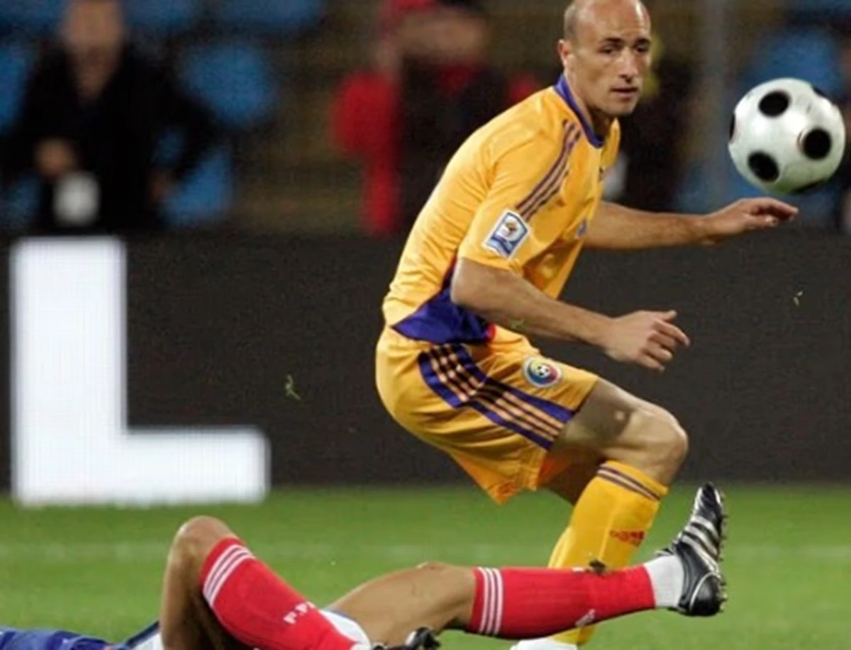 Gabriel Muresan in azione durante la carriera calcistica