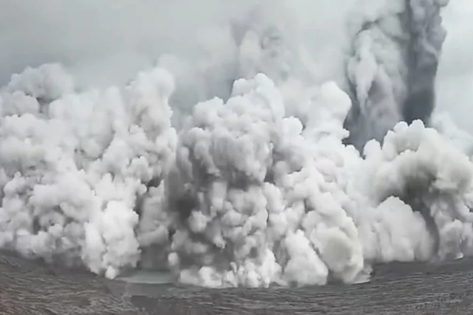 vulcano taal esplosione