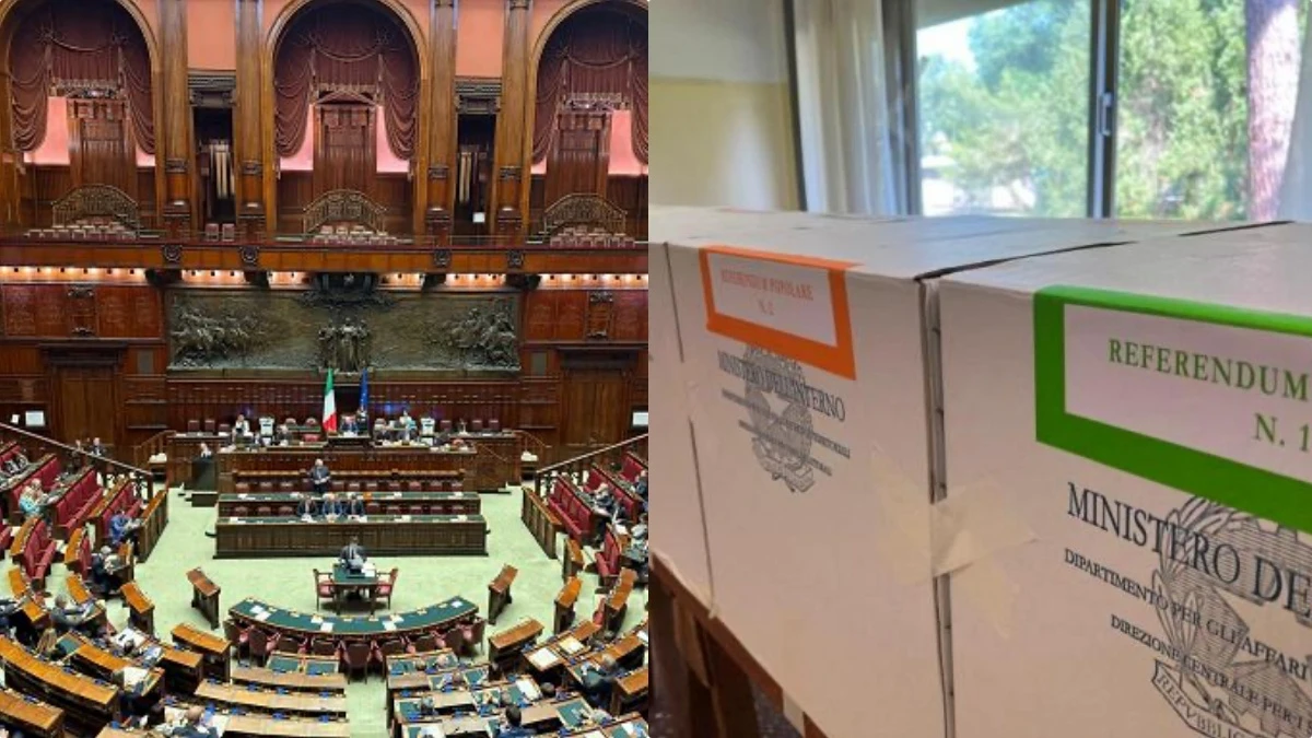 Schede elettorali e seggio elettorale