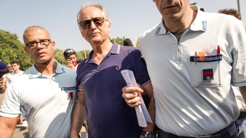 roggero condannato di pietro domiciliari