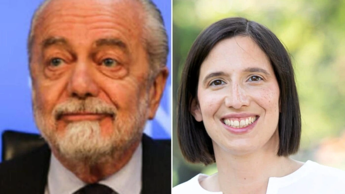 De Laurentiis contro Schlein: bufera sulle frasi al tavolo di Forza Italia